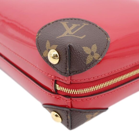 Louis Vuitton  Venice Patent Miroir Leather Crossbody Bag Scarlet - Picture 5 of 10